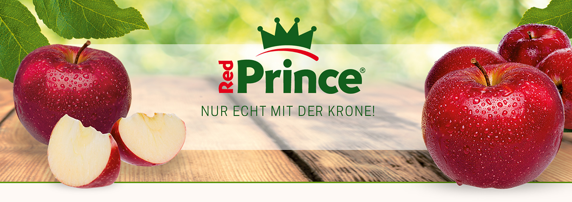 Red Prince® hebt sich ab von anderen Äpfeln